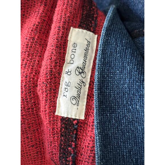 Rag & Bone Vacation Indigo Graphic Sweatshirt Mens Size L New York New - Picture 4 of 6